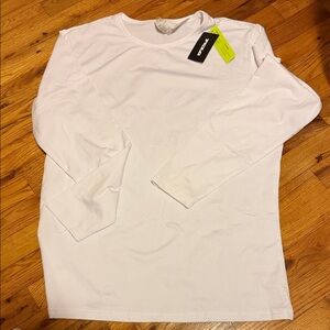 Tesla White Long Sleeve Shirt